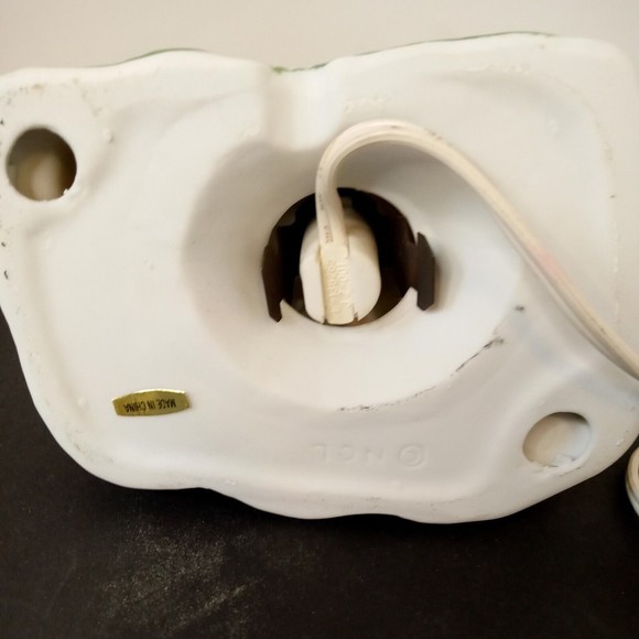 NCL‎ Easter Rabbit House East Holiday Decoration Ceramic China working light - Picture 8 of 10